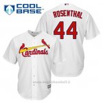 Maglia Baseball Uomo St. Louis Cardinals Trevor Rosenthal 44 Bianco 1ªCool Base