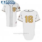 Maglia Baseball Uomo San Francisco Giants Angel Pagan 16 Crema Cool Base