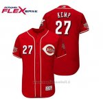 Maglia Baseball Uomo Cincinnati Reds Matt Kemp 150th Aniversario Alternato Flex Base Rojo