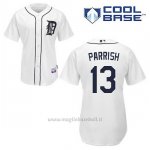 Maglia Baseball Uomo Detroit Tigers Lance Parrish 13 Bianco 1ªCool Base