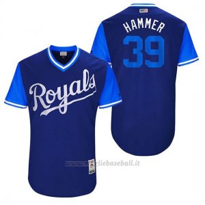 Maglia Baseball Uomo Kansas City Royals 2017 Little League World Series Jason Hammel Royal