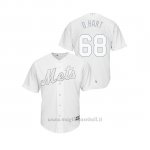 Maglia Baseball Uomo New Y Ork Mets Donnie Hart 2019 Players Weekend Replica Bianco