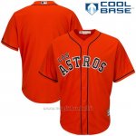 Maglia Baseball Uomo Houston Astros Arancione Autentico Majestic Cool Base