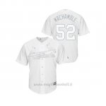 Maglia Baseball Hombre St. Louis Cardinals 52 Michael Wacha 2019 Players Weekend Replica Bianco