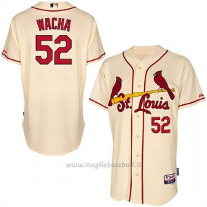 Maglia Baseball Uomo St. Louis Cardinals Michael Wacha Tan Giocatore Autentico
