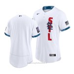 Maglia Baseball Uomo St. Louis Cardinals 2021 All Star Autentico Bianco