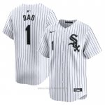 Maglia Baseball Uomo Chicago White Sox #1 Dad Home Limited Bianco