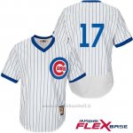 Maglia Baseball Uomo Chicago Cubs 17 Kris Bryant Flex Base Autentico Collezione
