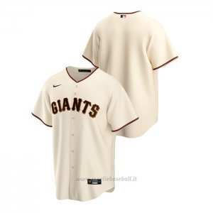 Maglia Baseball Uomo San Francisco Giants Replica Primera Crema