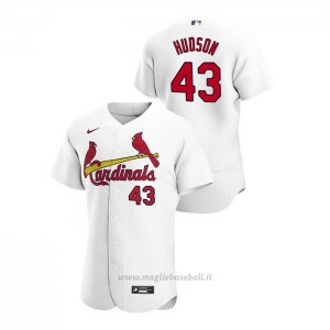 Maglia Baseball Uomo St. Louis Cardinals Dakota Hudson Autentico 2020 Primera Bianco