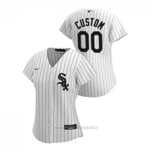 Maglia Baseball Donna Chicago White Sox Personalizzate 2020 Replica Primera Bianco
