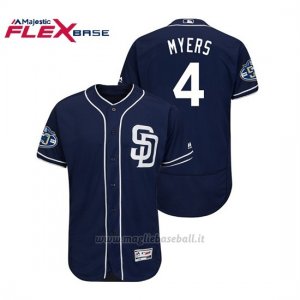 Maglia Baseball Uomo Padres Wil Myers 50th Aniversario Alternato Flex Base Azul