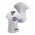 Maglia Baseball Donna Chicago Cubs Replica 2020 Primera Bianco