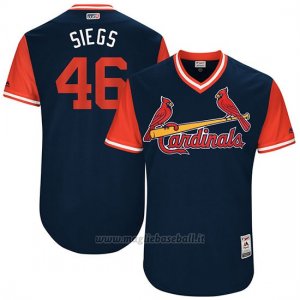 Maglia Baseball Uomo St. Louis Cardinals 2017 Little League World Series Kevin Siegrist Blu