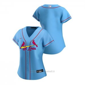 Maglia Baseball Donna St. Louis Cardinals Replica 2020 Alternato Blu
