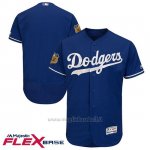 Maglia Baseball Uomo Los Angeles Dodgers 2017 Allenamento Primaverile Flex Base