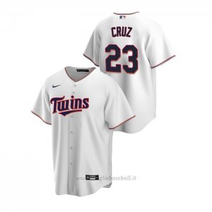 Maglia Baseball Uomo Minnesota Twins Nelson Cruz Replica Primera Bianco
