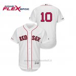 Maglia Baseball Uomo Boston Red Sox David Price 150th Aniversario Patch Flex Base Bianco