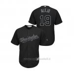 Maglia Baseball Uomo Washington Nationals Anibal Sanchez 2019 Players Weekend Replica Nero