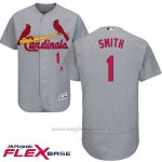 Maglia Baseball Uomo St. Louis Cardinals Ozzie Smith Grigio Flex Base Autentico Collezione