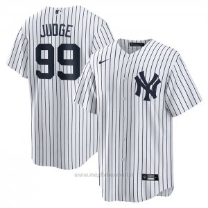 Maglia Baseball Uomo New York Yankees Aaron Judge Home Replica Bianco