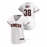 Maglia Baseball Donna Arizona Diamondbacks Robbie Ray 2020 Replica Primera Bianco