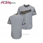 Maglia Baseball Uomo Minnesota Twins 2018 Dia de los Caidos Flex Base Grigio