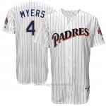Maglia Baseball Uomo San Diego Padres San Diego Wil Meyers Bianco Turn Back The Clock