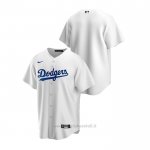 Maglia Baseball Uomo Los Angeles Dodgers Replica Primera Bianco