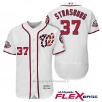 Maglia Baseball Uomo Washington Nationals Stephen Strasburg Bianco 2018 All Star 1ªAlterner Flex Base