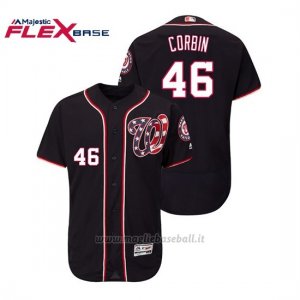 Maglia Baseball Uomo Washington Nationals Patrick Corbin Flex Base Autentico Collezione Alternato Azul