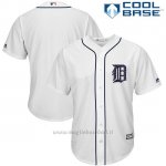 Maglia Baseball Uomo Detroit Tigers 2017 Estrellas y Rayas Bianco Cool Base