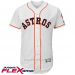 Maglia Baseball Uomo Houston Astros Blank Bianco Flex Base Autentico Collezione