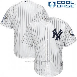 Maglia Baseball Uomo New York Yankees Jorge Posada Majestic Bianco Cool Base