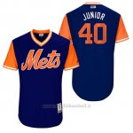 Maglia Baseball Uomo New York Mets 2017 Little League World Series Aj Ramos Royal