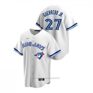 Maglia Baseball Uomo Toronto Blue Jays Vladimir Guerrero Jr. Cooperstown Collection Primera Bianco