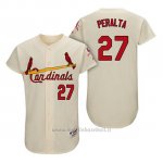 Maglia Baseball Uomo St. Louis Cardinals Jhonny Peralta Crema 1967 Turn Back The Clock Autentico