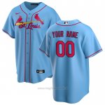 Maglia Baseball Uomo St. Louis Cardinals Personalizzate 2020 Replica Alternato Blu