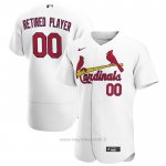 Maglia Baseball Uomo St. Louis Cardinals Primera Pick-A-player Retired Roster Autentico Bianco