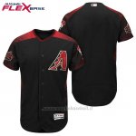 Maglia Baseball Uomo Arizona Diamondbacks Nero Rosso Alterner 20 Anniversario Flex Base