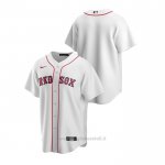 Maglia Baseball Uomo Boston Red Sox Replica Primera Bianco