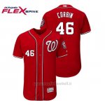 Maglia Baseball Uomo Washington Nationals Patrick Corbin Flex Base Autentico Collezione Alternato Rojo