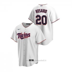 Maglia Baseball Uomo Minnesota Twins Eddie Rosario Replica Primera Bianco