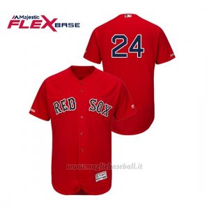 Maglia Baseball Uomo Boston Red Sox David Price 150th Aniversario Patch Autentico Flex Base Rosso
