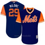 Maglia Baseball Uomo New York Mets 2017 Little League World Series Tommy Milone Royal