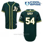 Maglia Baseball Uomo Oakland Athletics Sonny Grigio 54 Verde Alterner Cool Base
