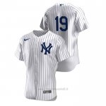 Maglia Baseball Uomo New York Yankees Masahiro Tanaka Autentico Bianco