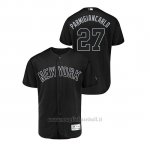 Maglia Baseball Uomo New Y Ork Yankees Giancarlo Stanton 2019 Players Weekend Autentico Nero