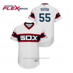 Maglia Baseball Uomo Chicago White Sox Carlos Rodon 150th Aniversario Patch Flex Base Bianco
