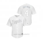 Maglia Baseball Uomo Kansas City Royals Alex G Ordon 2019 Players Weekend Duffman Replica Bianco
